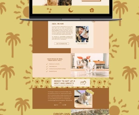 海外風HPを全てオプション込みで制作します 【先着5名様】50以上のサンプルから選ぶだけ！追加料金なし！ イメージ2