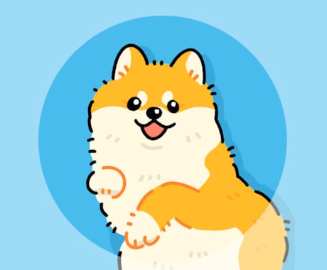 ゆるかわアイコンに！あなたの自慢のペット描きます イメージ1