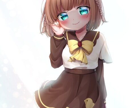 キラキラでかわいいイラストお描きいたします PCやスマートフォンの壁紙、ポストカードなどに是非！ イメージ2