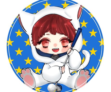 かわいいデフォルメキャラお描きします アイコン等にいかがでしょうか？ イメージ2