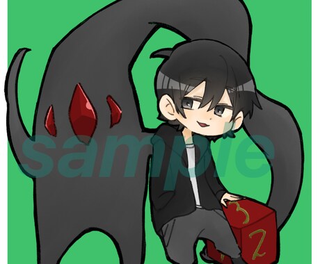 アイコン・ヘッダー作成します ゆるっとふわっとしたイラストです。 イメージ2