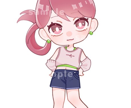 全身4000円!ふわふわ可愛いSDキャラ描きます 商用利用可能!あなただけのSDキャラ描きます! イメージ2