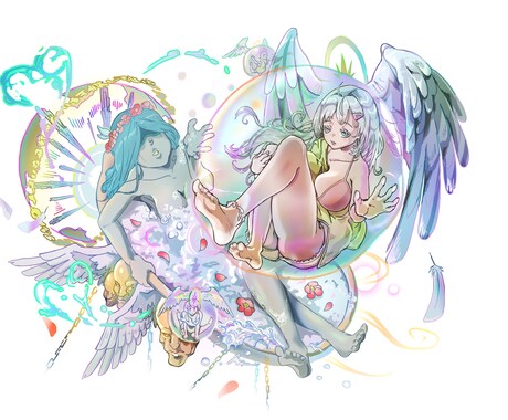 最低価格！！イラスト描きます アニメ調のポップなイラスト！アイコンや動画サムネにどうぞ！！ イメージ2