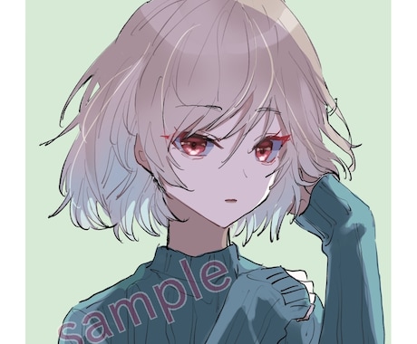 SNS等で使える！アイコンイラスト描きます シンプルだけど見やすいアイコンイラストを作成します！ イメージ1