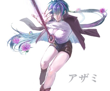 かっこいい立ち絵描きます リアルタッチな絵柄で描きます！ イメージ1