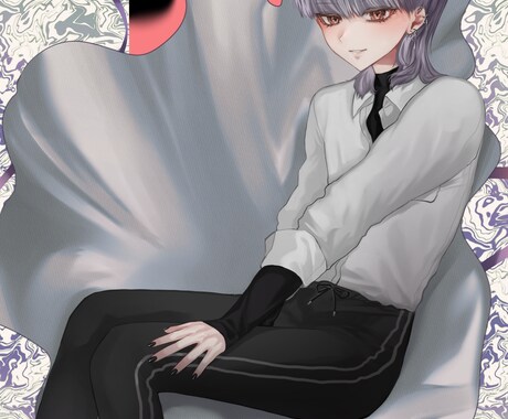 幻想的で高クオリティな一枚絵を仕上げます 個性的かつ厚塗りのイラストが欲しい方に！！ イメージ2
