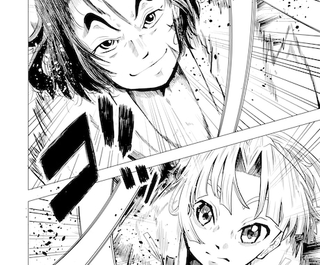 ５月まで特価★少年漫画風の漫画動画を制作します 迫力ある漫画作画＋動画編集まで一括対応！やり取りスムーズに♫ イメージ2