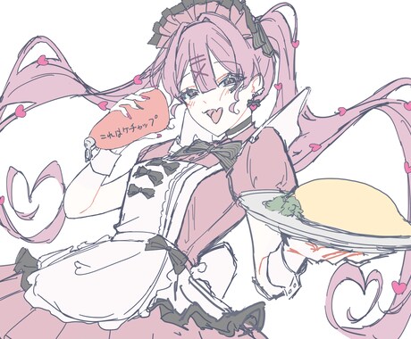 SNSアイコン、1枚目、サムネイルを描きます アンニュイな女の子を描くのが得意です！ イメージ2