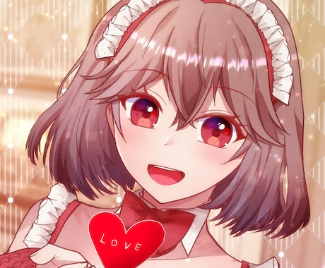 キラキラ可愛いアイコン・イラストお受け致します 少女漫画風の絵柄でふわふわ塗り、キラキライラスト描きます イメージ1