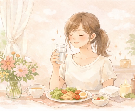 ７日間体質チェックと食事サポートします イメージ1