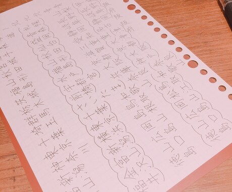 お手紙、お礼状など代筆し発送します きれいな字でお礼状や、手紙の代筆をいたします！ イメージ1