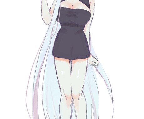 簡易立ち絵イラストを描きます イメージ1
