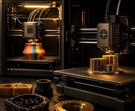 3Dプリント出力代行2台体制で高品質・多色印刷ます イメージ1