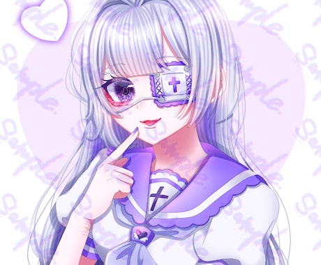超絶かわいい！安く！速く！イラストお描きします 地雷系.サブカル系.病みかわいいが得意です！ イメージ1