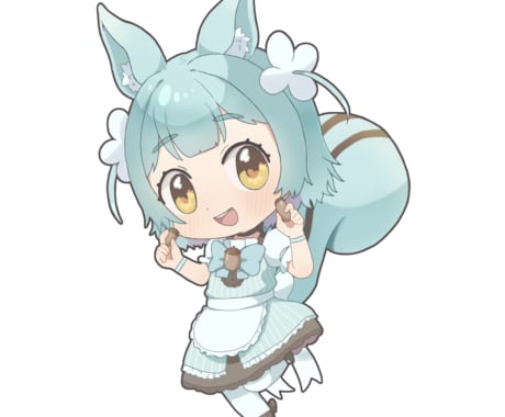 あなたの大切なキャラクターをミニキャラ化します 元デザインを大切にデフォルメイラスト描きます！ イメージ2