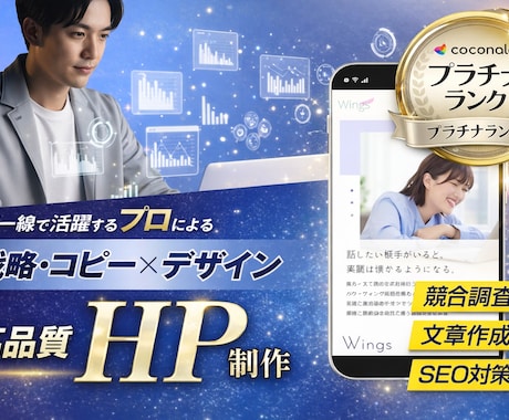 マーケターが作る売上のためのホームページを作ります 上場企業のマーケティングを担当が資産になるHP制作をします イメージ2