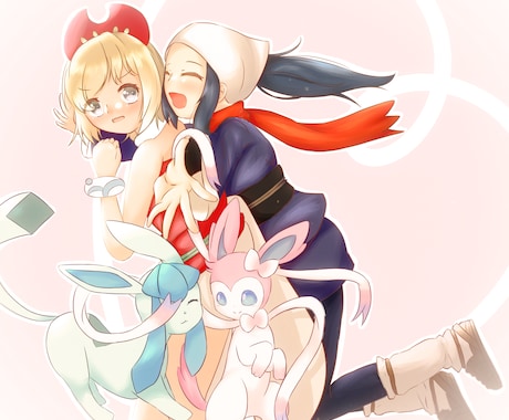 小説の挿絵やキャラクターデザイン請け負います 挿絵を使って他の小説に差をつけましょう！ イメージ2