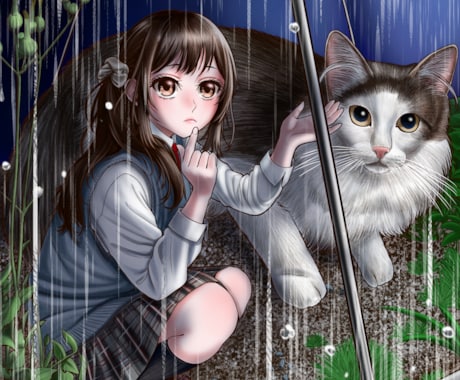 人物キャラクターの制作いたします Vtuberさんのイラストやオリジナルキャラの制作 イメージ2