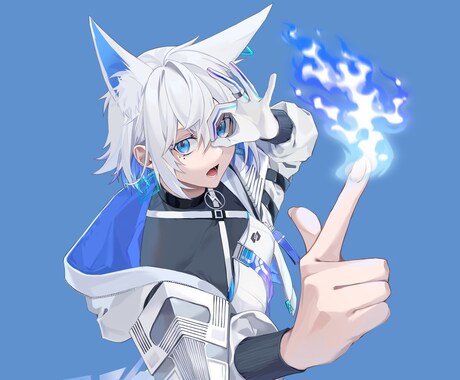 SNSのアイコン、MVイラスト等承ります アニメ塗り、厚塗り風イラスト描けます◎ イメージ1