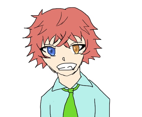 男の子、中性のアイコンを描きます デジタルにてイラストを作成します イメージ1