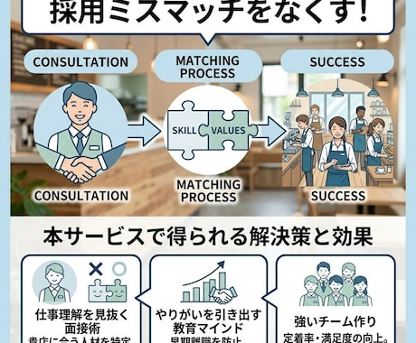 優秀なバイトを採用する極意教えます 「定着率アップ!ミスマッチをなくす、店長直伝の面接手法」 イメージ2