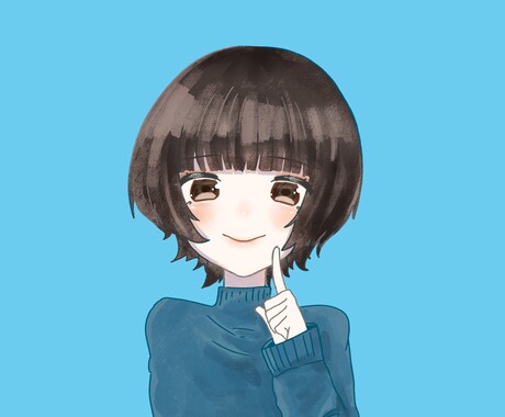 世界に一つだけの可愛いアイコン描きます SNSアイコン、お店のアイコンなどにいかがでしょうか？ イメージ2