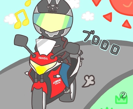 SNS用のかわいいアイコン描きます TwitterなどのSNSで使えるちびキャラアイコン描きます イメージ2