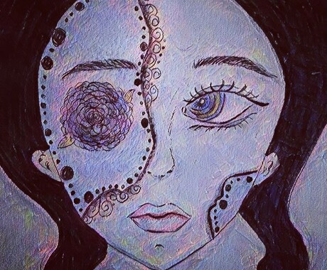 自分だけの世界を作ります 自分だけにしか出せない色や個性を大切に。 イメージ2