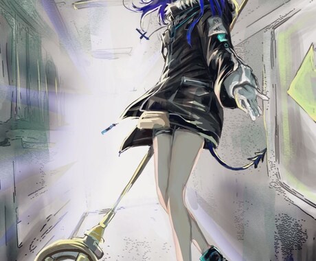 ご希望のイラスト制作いたします アイコンや壁紙などなど使えます！！要望があれば答えますよ イメージ2