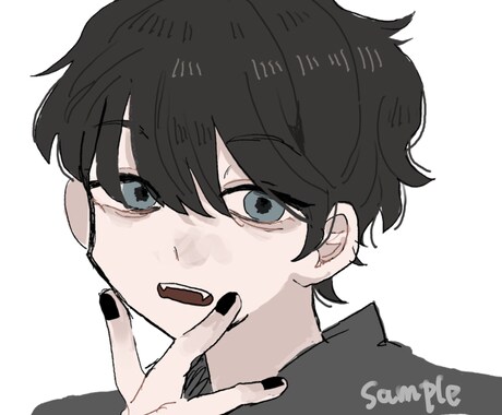 アイコンや立ち絵に‼️かわいいイラスト描きます ご希望に沿ったかわいいイラストをお描きします‼️ イメージ1