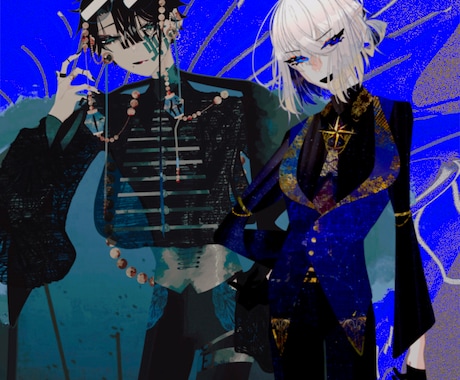 最短一週間！全身イラスト制作致します 唯一無二のキャラクターデザイン、提供します イメージ1