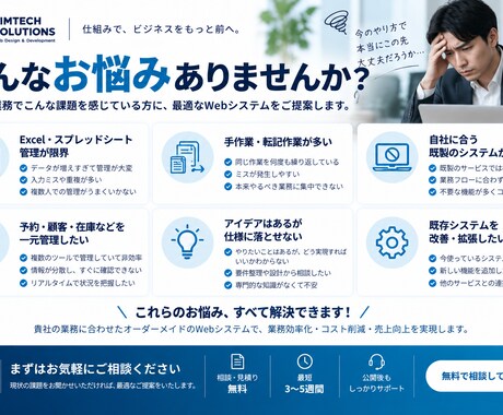 業務効率化するWebシステムを開発します 要件整理・開発・公開一括対応｜管理画面・顧客管理など柔軟に イメージ2
