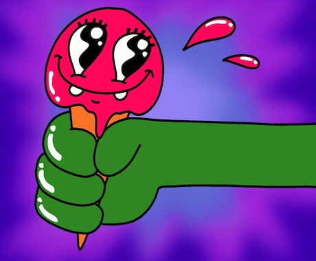 商用OK‼︎キャッチーでキュートなイラスト描きます 【商用◎】ポップで愛されるキュートなイラストをお好きな用途に イメージ1