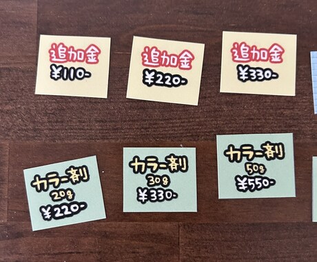 券売機のボタンをデザインします 世界にひとつだけの激かわオリジナルボタン！お任せください！ イメージ2