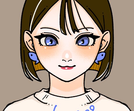 お洒落で可愛いイラスト描きます 可愛いアイコンイラストでSNSを華やかに★ イメージ2