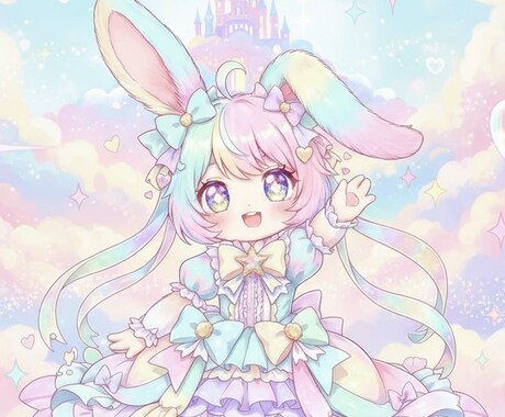 オリジナルデフォルメちびキャラアイコン描きます SNSやYouTube活動にピッタリ！世界にひとつのアイコン イメージ1