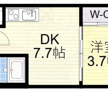 不動産広告資料用シンプルな間取り図を作成します 最短1日で納品可能！急ぎの案件もお任せください イメージ2