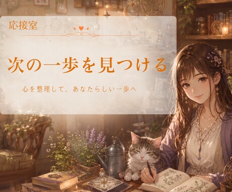 次の一歩を見つけるお手伝いをします 悩みを整理して、次の一歩を見つけたいあなたへ イメージ1