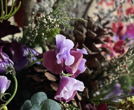 お花のオンラインレッスンなどいたします お花屋さんのレッスン。ぜひご自宅でお花を飾ってみませんか？ イメージ2