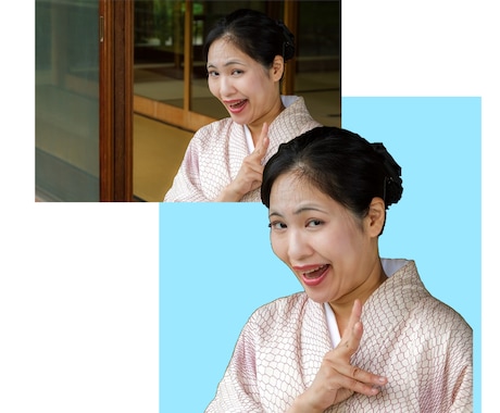 トリミングをお写真から人物や特定の物を切り抜きます お手軽ご依頼！丁寧作業！納期のご相談も承ります イメージ2