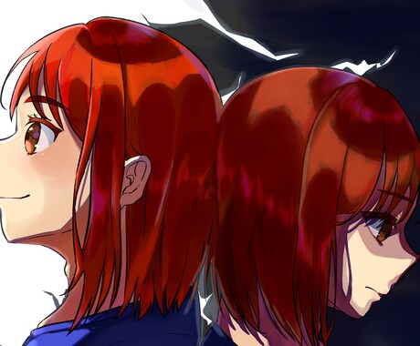 大人可愛い人物画を描きます イメージ1