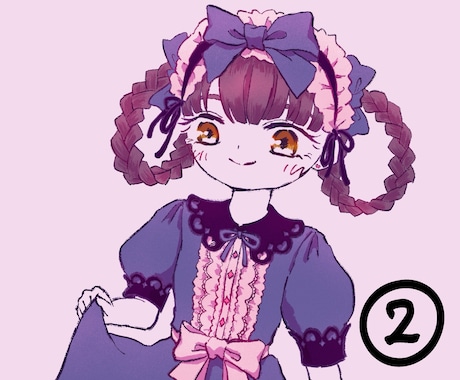 ラフなタッチでキャラアイコンを描きます アイコンから温かみを感じさせてみよう イメージ2