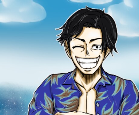 ワンピース風にアイコンイラスト描きます 相談お待ちしております！Twitterのヘッダーでも〇 イメージ2
