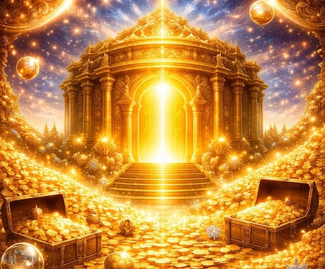 金運向上◆宇宙銀行の流れを読み解き金脈を開きます 秘法にて魂に刻まれた“富の設計図”を紐解き豊かさを引き寄せる イメージ1