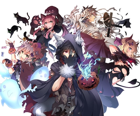 イラスト作成やキャラデザイン承ります イメージ1
