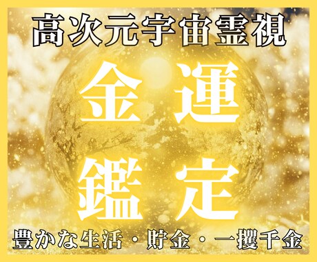 あなたの“金脈”を塞ぐ魂のブロックを解除します あなたの魂を“豊かさの波動”に再調律し、お金の流れを変えます イメージ1