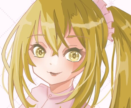 キラキラ可愛いSNSアイコン描きます アイコン映えするキラキラ可愛いイラスト描きます イメージ2