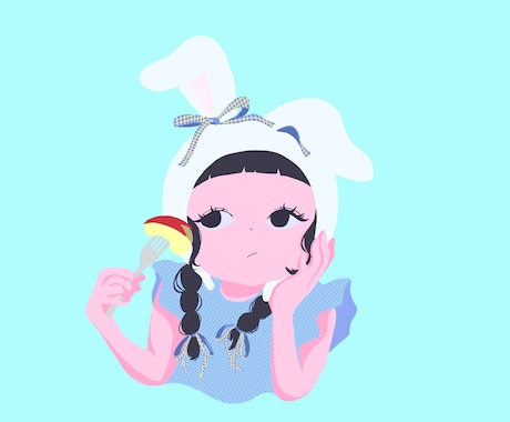 商用利用OK！ポップで可愛いイラスト描きます 様々な用途で使えるオリジナルイラストで差をつけたいあなたに！ イメージ2