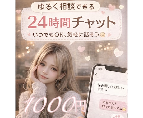 いつでもOKなチャット部屋です！待ってます 24時間ゆるっと雑談・相談OK イメージ1