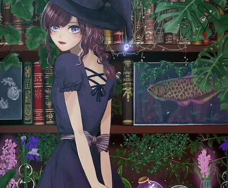 ファンタジーな女の子イラスト描きます ファンタジーな女の子イラスト描きます イメージ1